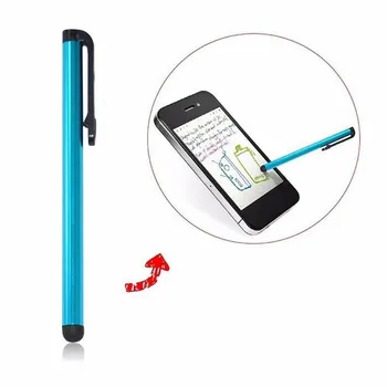 10pcs/súbor Univerzálnej Kapacitný Stylus Pen Náhodných Farieb Pre iPhone Pre Smartphone Odolný Pružný Stylus Pen Pre Tablet PC