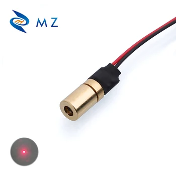 Hot Predaj 4 mm 650nm 3mW pre Priemyselné použitie APC Ovládač Red Dot Mini Laser Modul