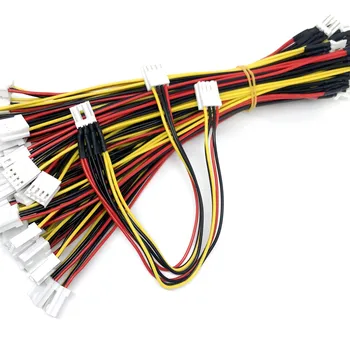 1/3/5 ks ITX FDD Floppy 4Pin muž 2.54 mm 2X4Pin Žena dual 4Pin malé 4pin Prevodník napájanie Vedie Kábel Kábel 20/30 CM