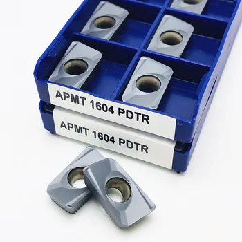 10 ks APKT1604 PDTR LT30 APMT1604 PDTR LT30 sústruženie vložiek vonkajšej fréza na frézovanie CNC sústruhu časti nástroj APMT1135