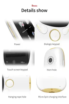 2,4-palcový LCD Displej S Kamerou Inteligencie Prekladateľ WiFi a Bluetooth Môžete on-Line preklade Dialóg Trans 77 Jazykoch