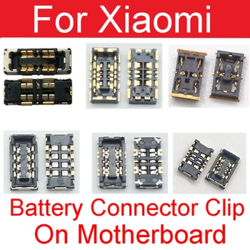 2 ks Vnútorné FPC Batérie Klip Konektor na základnej Doske Flex Kábel Pre Xiao Mi 8 9 SE CC9E 8 Lite 6X 5C 5X 5S Plus 4C kom 4i 4S 3 4