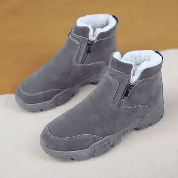 2020 módne zimné topánky muž členkové topánky pánske závan snehu topánky chlapci pohodlie tenisky muž boot platforma topánky