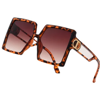2022 Písmeno D Style Slnečné Okuliare pre Mužov, Ženy Vonkajšie UV400 Okuliare Značky Dizajn Klasický Štvorec slnečné Okuliare