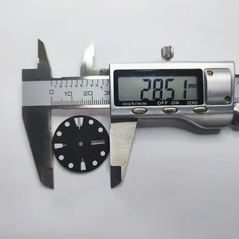 28.5 mm dial super svietivý vhodné pre NH36 sledovať pohyb výmeny dielcov sledovať upravené dial