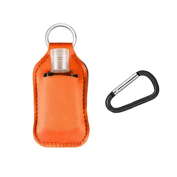 3ks 30ml Prenosné Cestovné Kozmetické Kontajner Fľašiach Hand Sanitizer Fľaše s Kľúčom Držiak na Fľašu s Krytom