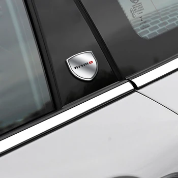 Auto Znak Štít Styling Dekorácie-Nálepky 3D Kovové Telo batožinového priestoru Výbava Obtlačok na Fiat ABARTH Saab, Subaru Renault, DACIA SEAT Skoda