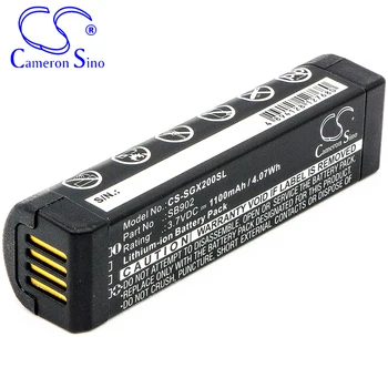 CameronSino Batérie pre SHURE GLXD1 GLXD2 GLX-D Digitálnych Bezdrôtových Systémov MXW2 hodí SHURE SB902 Reproduktor Batéria 1100mAh 3.70 V