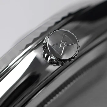 Cronos Sledovať SW200 Pohyb Luxusné Značky Mechanické Náramkové hodinky Mužov Automatickom Vinutia Pánske Hodinky 10Bar Vode Odolný