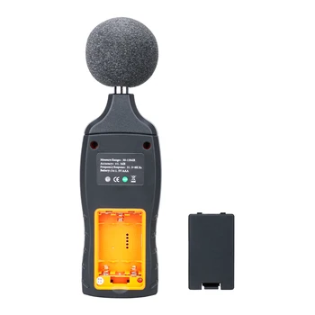 Digitálny LCD Hluku zvukomerov dB Decibel meter logger Hluku Audio detektor Tester Diagnostických nástrojov pre Automobilový Mikrofón