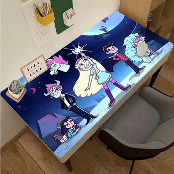 Disney Hviezda proti Silám Zla Krásne Anime podložka pod Myš Mat Veľkosť balíka Office Dlhý Stôl Mat Kawaii Stôl pre Dospievajúce Dievčatá