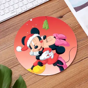 Disney Myši Krásne Anime Mouse Mat Pohodlné Kolo Podložka pod Myš Planéty Série Mat Ploche DIY Vlastný stôl mat