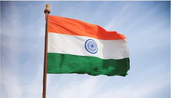 Doprava zadarmo xvggdg NOVÉ india Vlajkou 3 ft x 5 ft Visí Indiáni Vlajka Polyester štandardné Vlajky, Zástavy