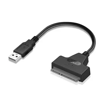 Kábel kábel Adaptéra SATA Na USB 2.0/Typ C SATA 22pin ssd Mechanické Mobilný Pevný Disk Kábel Pre 2.5 Palcový SSD pevné Disky