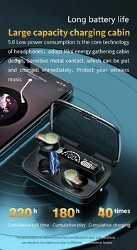 M18 TWS Bluetooth Slúchadlá Bezdrôtové Slúchadlá Herné Fitness Headset Pre Iphone Xiao Oneplus Puky Fone De Ouvido Bluetooth
