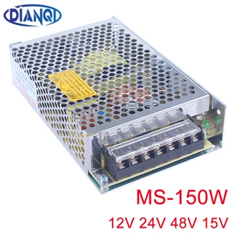 Napájací zdroj 150w 48V 3.2 power suply mini veľkosť led jednotka ac dc converter ms-150-48 12V 24V 36V 15V