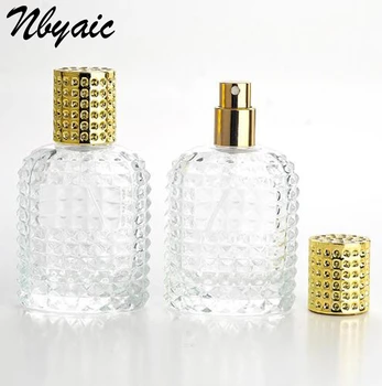 Nbyaic 1Pcs 30Ml50ML parfum sub-fľaša prenosné high-end parfum, fľaša prázdna fľaša sklo parfum vzorku fľaša cestovné mini