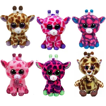 Nové Veľké Eyed Žirafa Plyšové Deti, Plyšové zvieratká Hračky Pre Deti, Darčeky 15 CM/25 CM