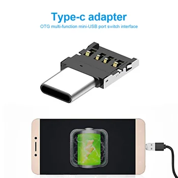 OTG Typu C, USB-C Micro USB Na USB Adaptér Typ-c DÁTOVÝ Kábel Converter Pre Xiao Huawei Samsung Myš, Usb Flash Disk