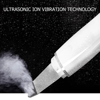 Profesionálny Ultrazvukový Pokožku Tváre Práčky Ion Hlboké Tvár Čistenie, Peeling Nabíjateľná Starostlivosti O Pleť Prístroj Krásy Nástroja