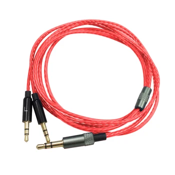 Profesionálny Vodič Audio Kábel 3,5 Až 2,5 mm Náhradné Slúchadlá PVC Univerzálny Flexibilný S Mikrofónom Pre Sol Republika