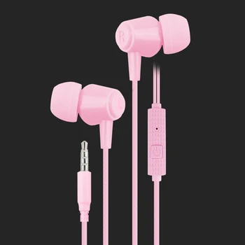 Príbuzní K18 Univerzálny 3,5 mm Káblové stereo slúchadlá in-ear basy pre mobilný telefón/copmputer Slúchadlá Slúchadlá S Mikrofónom