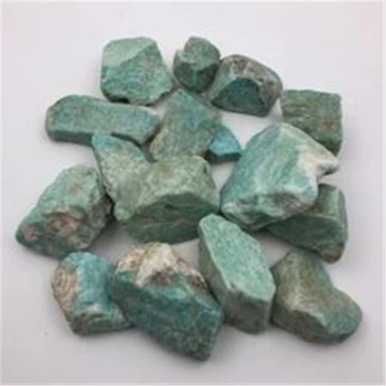 Prírodné Modrá Zelená Amazónie Kameň Crystal Minerálne vzorky Hrubé Rock Minerálny Kameň pre Akvária Dekor Materiál