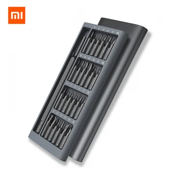 Pôvodný Xiao Mijia Wiha 24 v 1 Presnosť Magnetické Bitov Alluminum Box skrutkovača Opravy Nástrojov smart home Kit