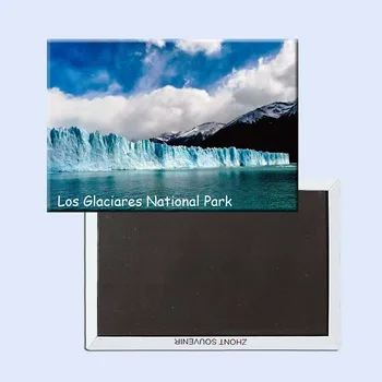 SOUVEMAG Los-Glaciares-argentína Cestovné Chladničky Magnety 21140,Suveníry z Celosvetovej Turistické Krajiny