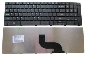 SSEA Nový Notebook NÁS klávesnica pre Acer Aspire 5810 5810T 5560 5349 5749Z 5736 5738 5742 5739 7551 7739 čierna klávesnica