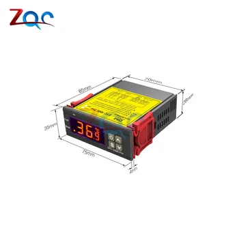 STC-1000 PRO AC 220V LED Digitálny Regulátor Teploty SHT2000 Termostat Humidistat pre Inkubátor Chladnička