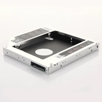 Univerzálny Hliníkový 12.7 mm, SATA 2. Pevný Disk HDD SSD Optická bay Caddy Rám, Kryt Pre Asus N73SV N80 N80V swap UJ870A
