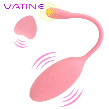 VATINE 8 Rýchlostné Vibračné Vajíčka, Sexuálne Hračky Pre Ženy Bezdrôtové Diaľkové Ovládanie Vaginálne Loptu Klitoris Stimulátor G-Spot Vibrátor Erotické