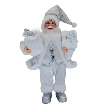Veľké Stojace Santa Claus, Vianočné Ozdoby Scény, Dekorácie Okna Dekorácie Vianočné SnowmanTree Prekvapenie Darček Domova