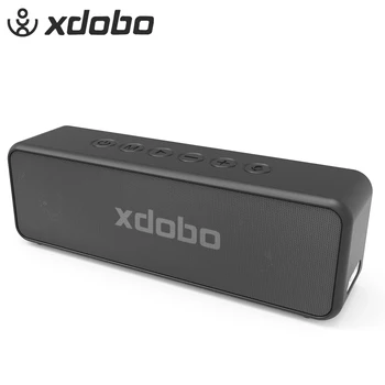 XDOBO X5 Prenosný Bezdrôtový Bluetooth Reproduktor 360° Stereo Audio IPX6 Nepremokavé Vysoký Výkon 30W Subwoofer, Vstavané Batérie 4000mAh