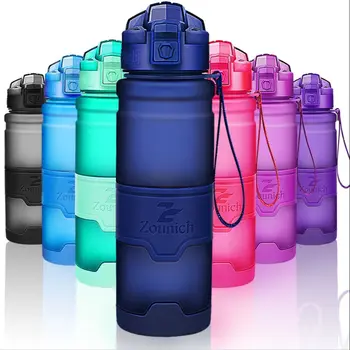 ZOUNICH Vysoko Kvalitného Plastu, Pohár Vody BPA Free Únik Dôkaz Prenosné Na Nápoje Fliaš Šport Fitness Gym Shaker