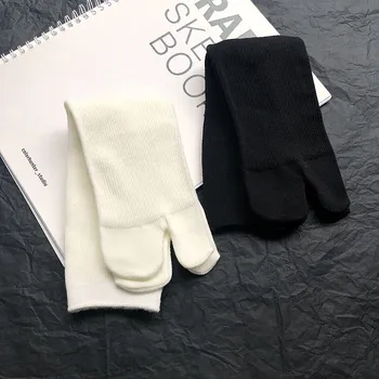 Ženy, Muži, priedušné, mäkké bavlnené ponožky harajuku sailor moon strend dlhé ponožky kórejský štýl tabi dvoma prstami socka 3colors